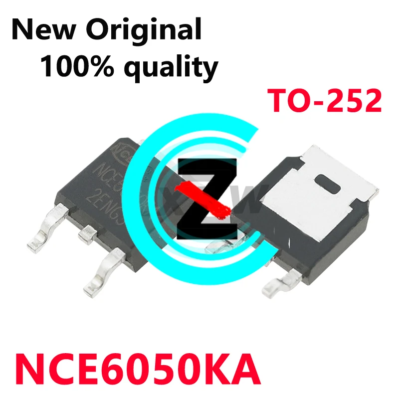 10/PCS New Original NCE6050KA TO-252 60V/50A N-channel MOS field-effect transistor In Stock