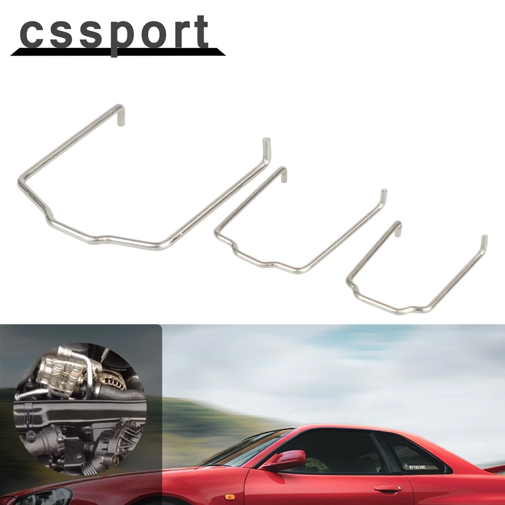 Abrazadera de manguera de radiador de resorte de retención 154 23 Compatible con BMW E39 E38 E60 E90 745Li X5 E46 325i 328i M3 540i 740iL 740i