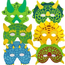 5Pcs Jurassic World Dinosaur Mask Birthday Gift For Kids Party Supplies Juegos De Fiesta Kinder Speelgoed