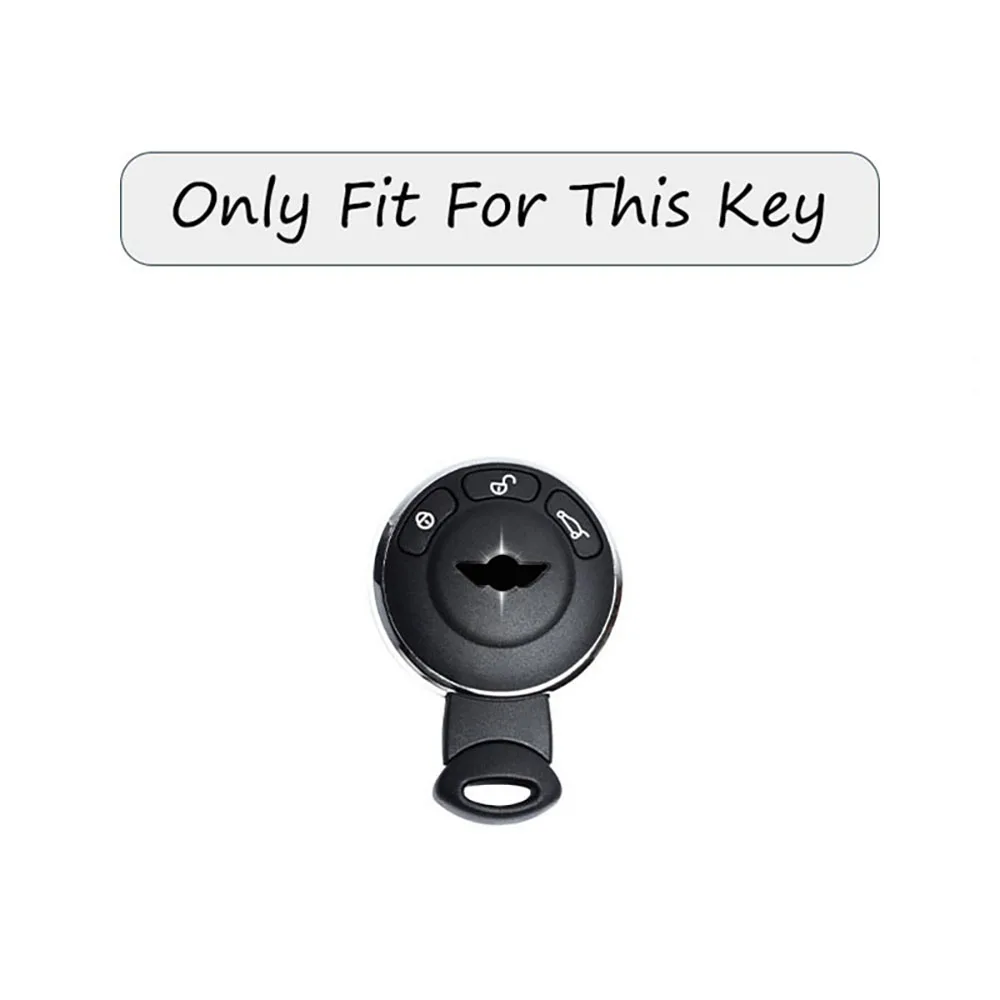 Soft TPU Remote Car Key Shell Case Cover for BMW MINI Cooper S One D Clubman Countryman Cabrio Keyless Protector Accessories