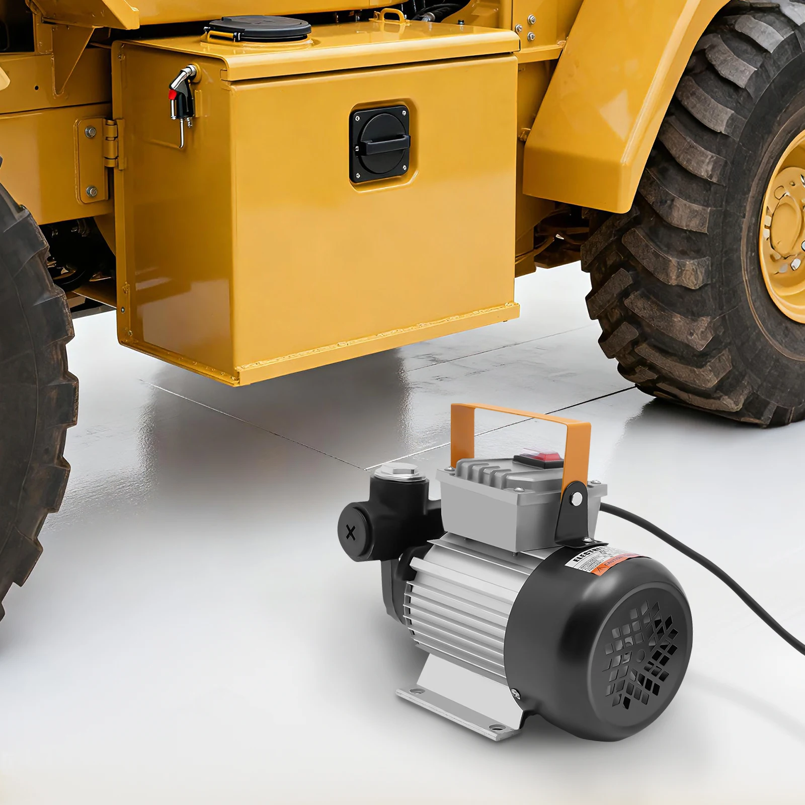 

Electric Self-priming Oil Pump 110V AC 60L/min Oil Transfer Pump, Fluid Extractor Pump for Refueling Mining Machinery 550W