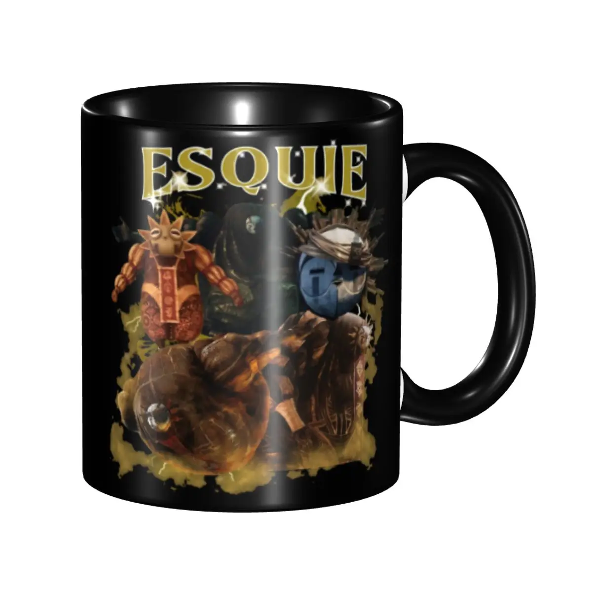 New Retro Esquie Bootleg Expedition 33 Retro Esquie Bootleg Expedition 33 Merch Mugs Fun Video Games Video Games Coffee Cup