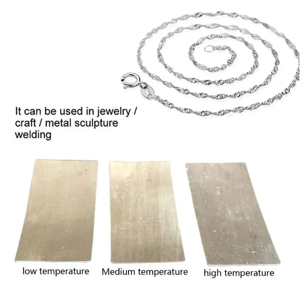 Silver Soldering Sheet Plate Jewelry Welding Plate Tool For Silver Welding Metal Forming Stamping Jewelry Processing Tool