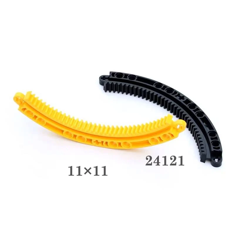 MOC 1X4  1x7 Gear Rack 1x14x2 Technology Building Blocks Parts 64781/6630/3743/24121 Gears Assembly Diy Toys Bricks Accessorie