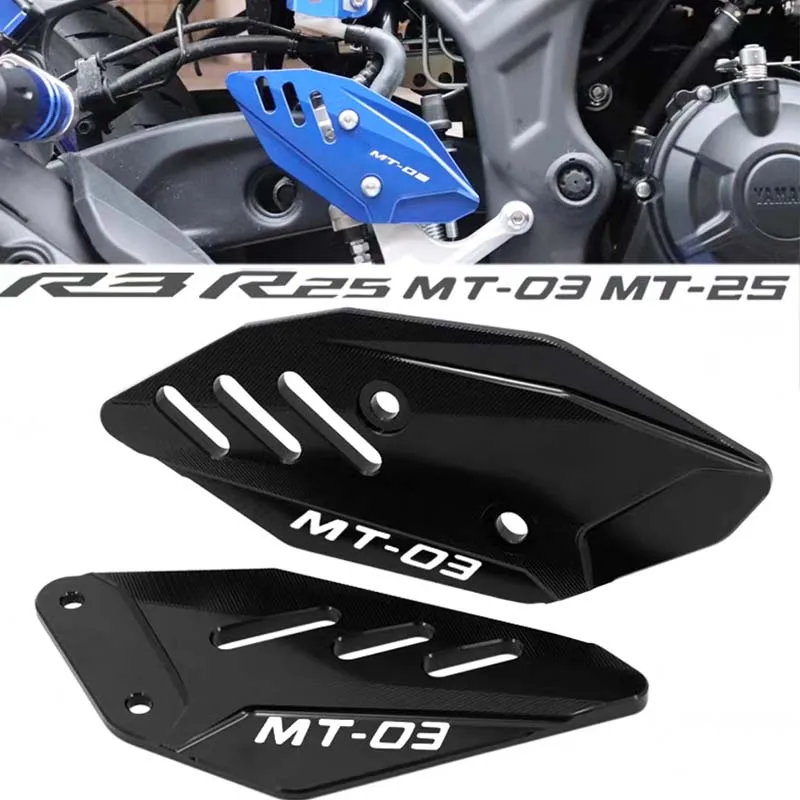 Footrest Protector Decorative Cover For YAMAHA MT 03 MT 25 YZF R3 R 25 Front Footrest Foot Pedal Foot Peg Motorcycle Accessories