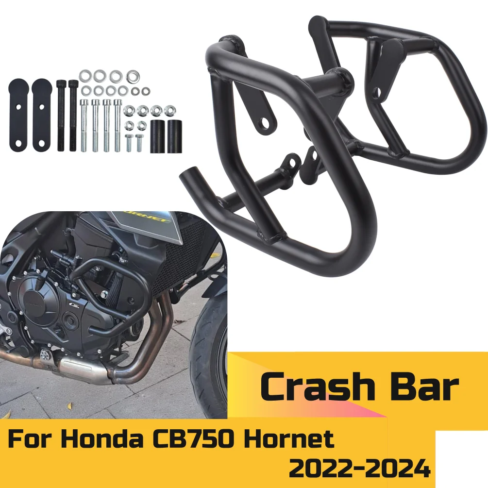 

CB750 Engine Guard Highway Crash Bar For Honda CB 750 Hornet 2022-2024 Bumper Falling Frame Protection Motorcycl Accessories