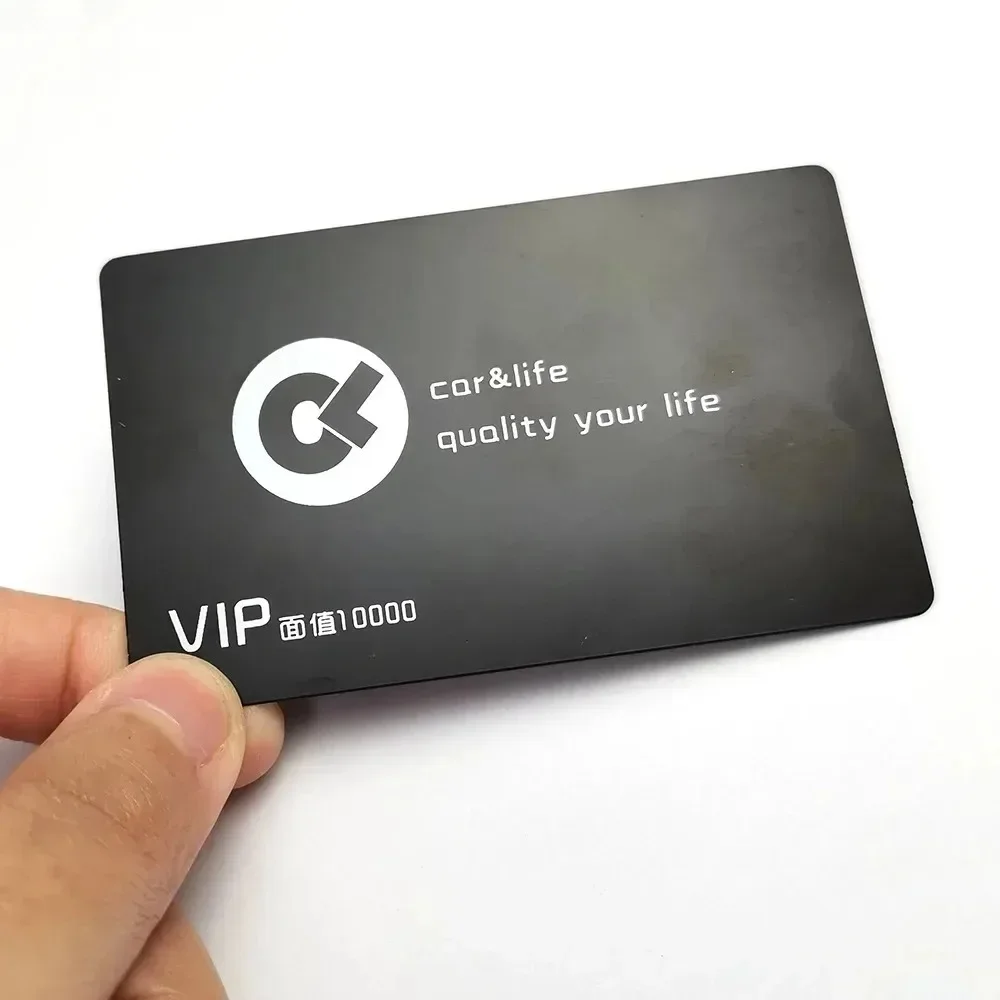 Standard Size Fashion Business Metal Card