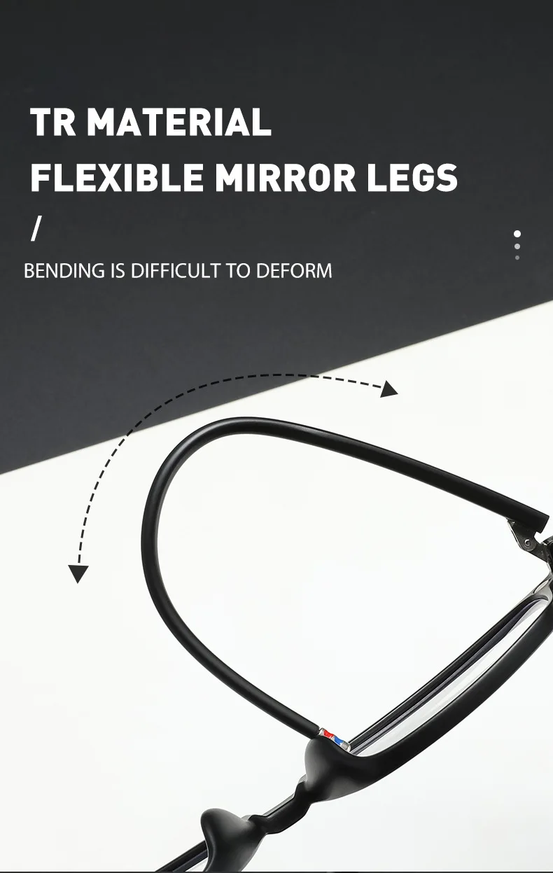 VCKA 5 Clips Magnet Sonnenbrille Objektiv Männer Myopie Fahren Gläser TR90 Rahmen Anpassen Rezept-0,5 ZU-6,0 Frauen brillen – Detail 3