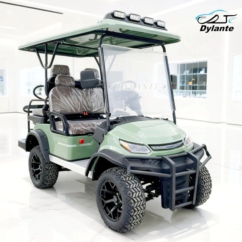 

Завод DLT производит 4-местные электрические тележки для гольфа с низкоскоростной литиевой батареей мощностью 4000 Вт, 60 В, которые являются двигателем по дороге.