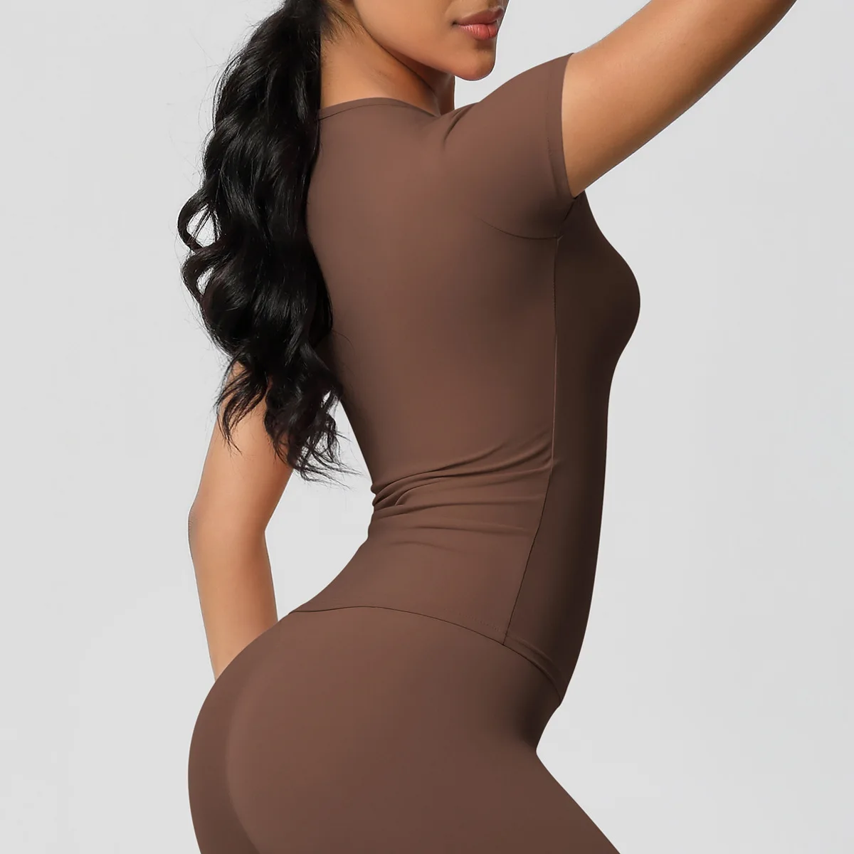 Short Sleeve for Women Yoga Top Sport T Shirts Fitness Clothes Yoga Shirt Gym Top Running Active Wear Gym Clothing Femme Tops