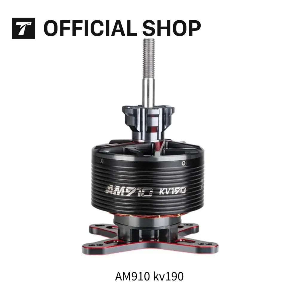 

T-Motor Brushless Motor AM910 KV190 Heavy-lift Motor for 90"-89" 3D planes (70CC-80CC) High Thrust 22.4kg