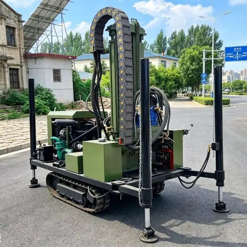 Customized High-Quality Bestselling CE Certified Small Water Well Drilling Rig, Multifunctional Drilling Machinery