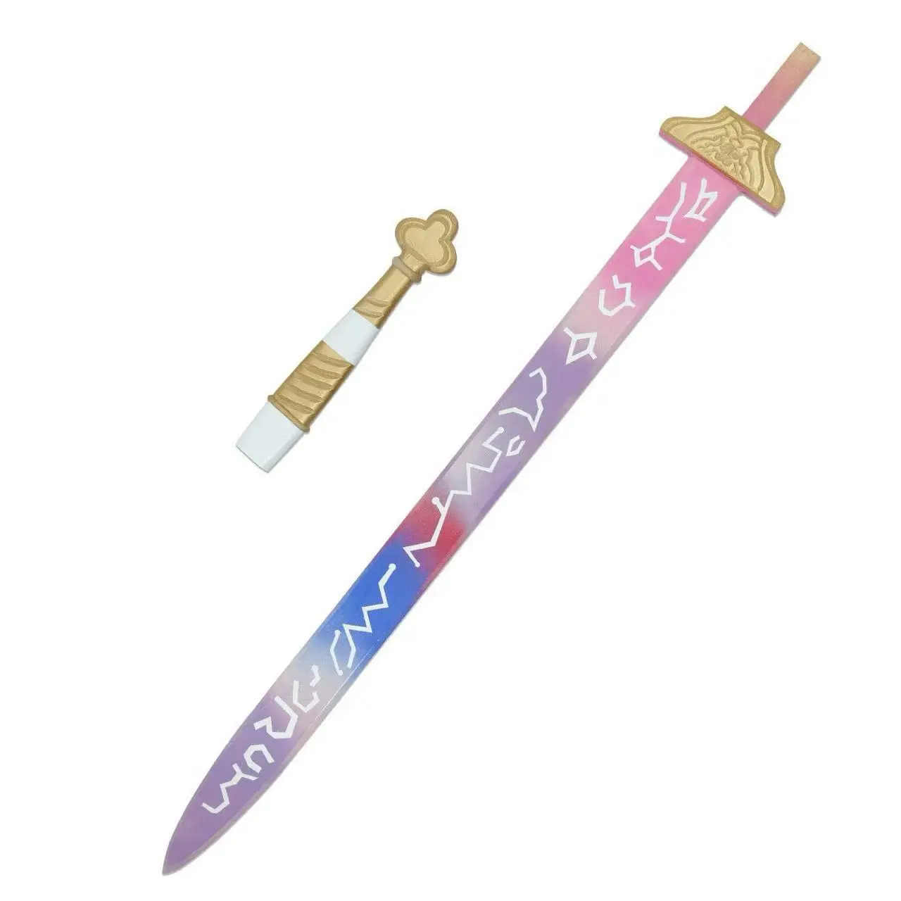 Anime KPOP chasseurs de démons Rumi Parrucca Cosplay armes accessoires modèle Halloween noël fantaisie fête accessoires de déguisement