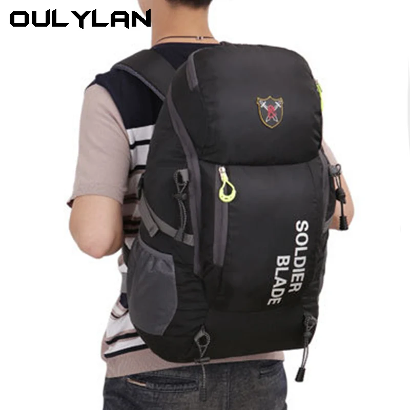 Backpack backpack light sports bag riding trip mountaineering bag Korean version of the new mountaineering outside