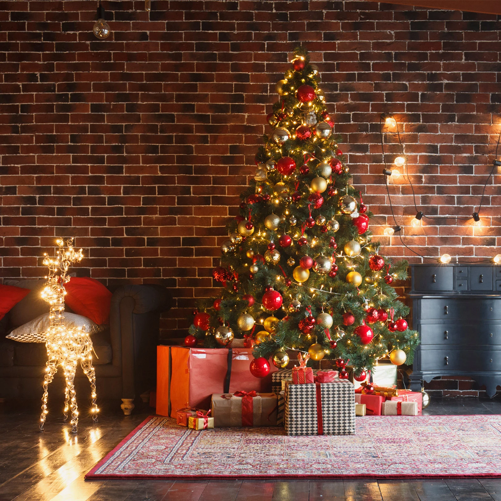 100個 クリスマスボールオーナメント クリスマスツリーデコレーションボール 3/4/6cm パーティーデコレーション 結婚式 ホリデー クリスマスデコレーション用
