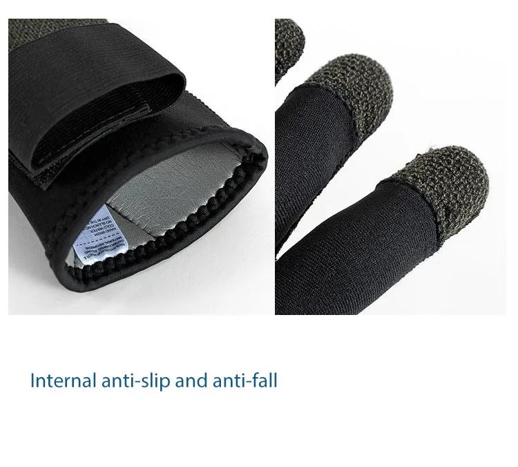 3mm verdicken Kevlar Tauchen Handschuhe kratzfest Fisch Jagd warme Handschuhe Deep Dive Unterwasser Speerfischen Skifahren Handschuhe – Detail 10