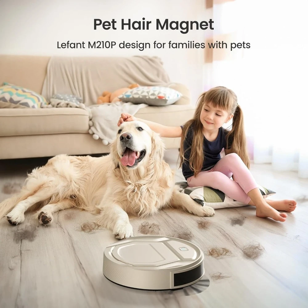 Robot Vacuum Cleaner, 2200Pa Suction,120 Mins Runtime, Self-Charging Slim Robotic Vacuums, APP/Voice/Remote Control