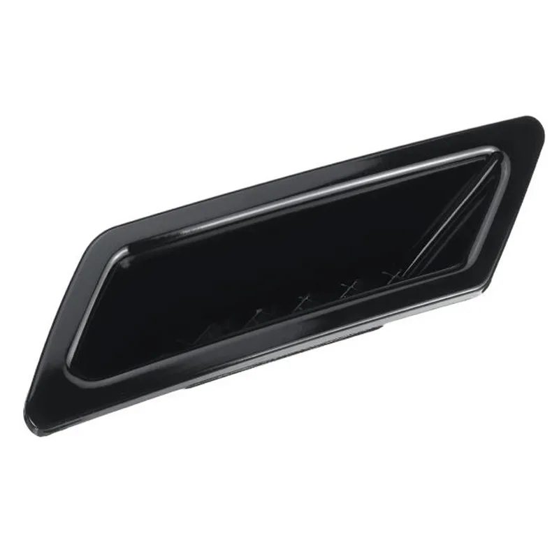 Glossy Black FC Style Universal Car Front Bumper Hood Vent Air Out 2016-2021 For HONDA CIVIC 4 DOOR SEDAN FK4 FK7 5DR HATCHBACK