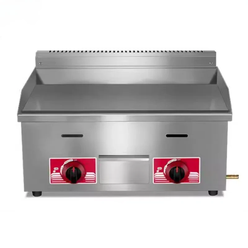 220V Commercial Grill Electric Pancake Maker American Hamburger Teppanyaki Cold Noodle Griddle Equipment