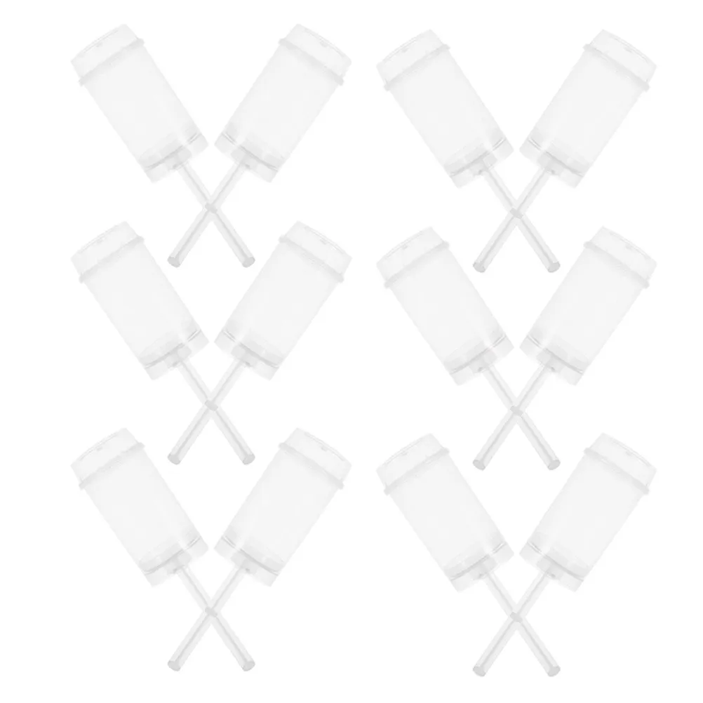 60Pcs Cake Push Pops Containers PP Safe Push Pop Cake Holders Transparent Leakproof Round Shape for DIY Desserts No Bake Needed view 3