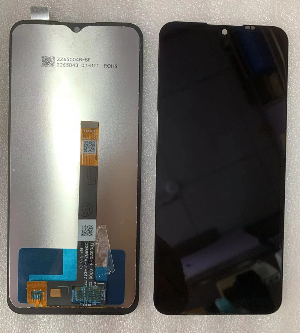 Original 6.52" LCD Touch Screen Digitizer Assembly with Frame for Nokia G300 TA-1374 - Replacement