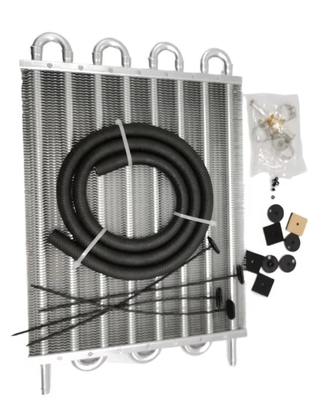 

Oil Cooler 8 Pipes Auto Transmission Strengthen Oil Radiator JF011E RE0F10A F4A232 for Hyundai Mitsubishi Nissan Car Accessories