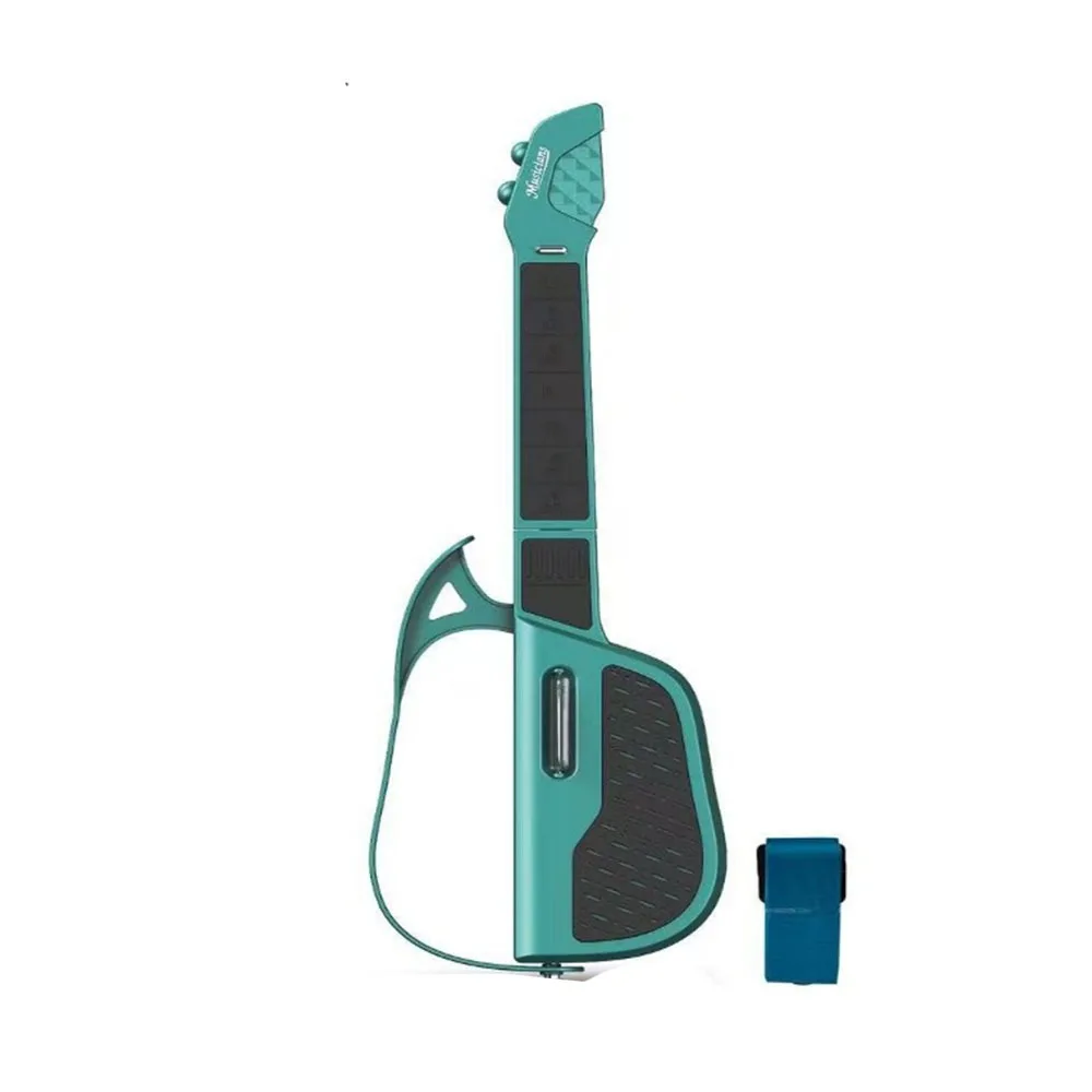 Automatic Transmission Smart Stringless Guitar Foldable Two Levels Volume Electric Musical Guitar USB Rechargeable