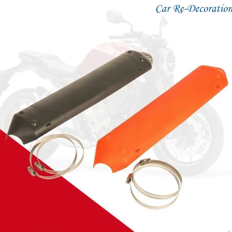 

R58D Motorcycle Motorbike Exhaust Muffler Pipe Heats Shield Heats Insulation Cover for EXC250/300 Exhaust Heats Shield