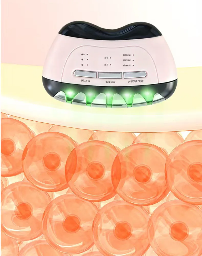 Stay up late flash repair instrument face body lifting firming scraping neck beauty instrument light pattern introducer massager