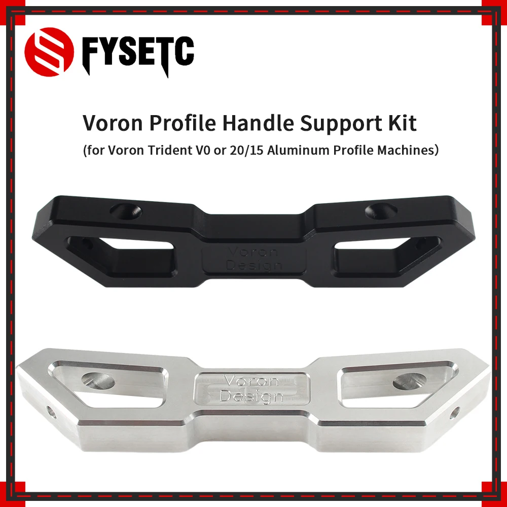 

FYSETC Voron Trident Bracket for Voron Trident Voron V0 CoreXY 20/15 Aluminum Profile 3D Printer Accessories Printing Parts