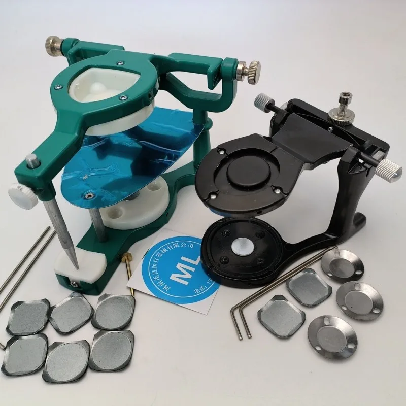 1pcs Lab Bite Frame, Technician Orals Jaw Frame, Multi-functional Average Balance Jaw Frame, Semi-adjustable Jaw Frame s