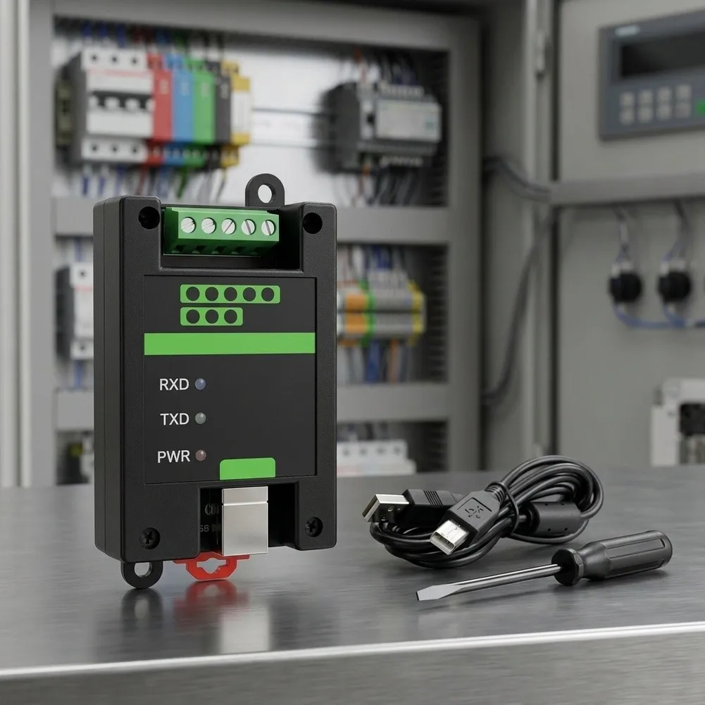 FT232RNL-Based USB to For RS485 RS422 Isolated Converter for SCADA HMI Applications in Manufacturing Environments