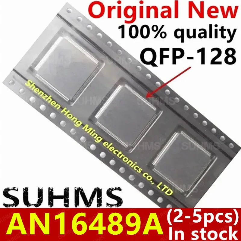 (2-5piece)100% New AN16489A QFP-128