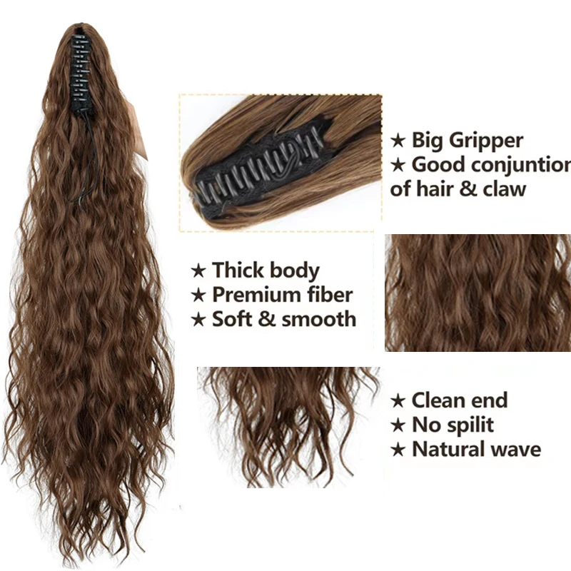 Thumbnail 3 - #76 Latest Clip-In Synthetic Hair Extensions Offers