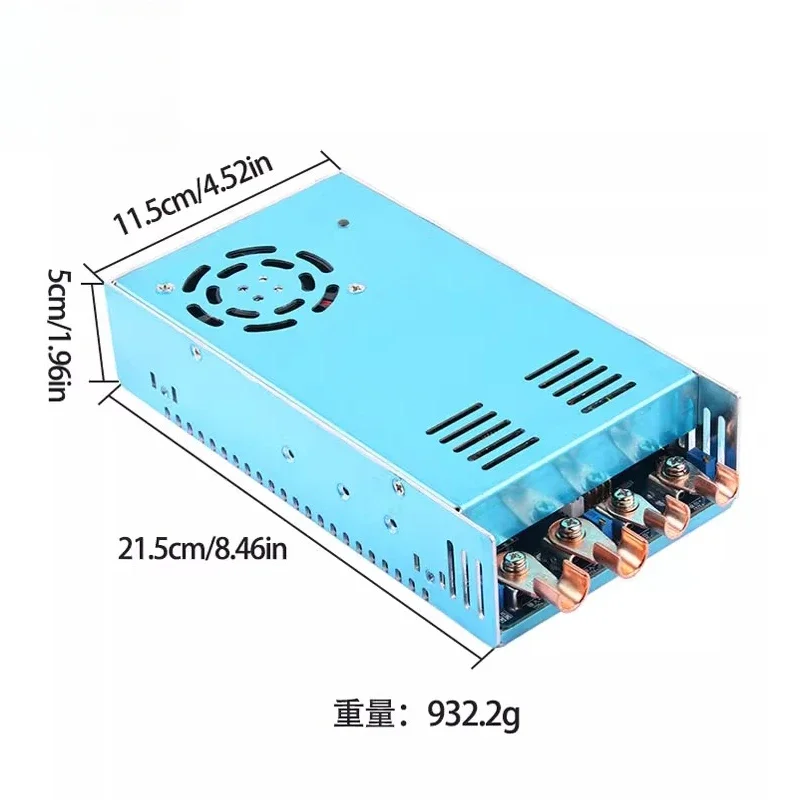 DCDC boost module High power battery booster DC constant voltage constant current adjustable 12V to 24V48V60 volts