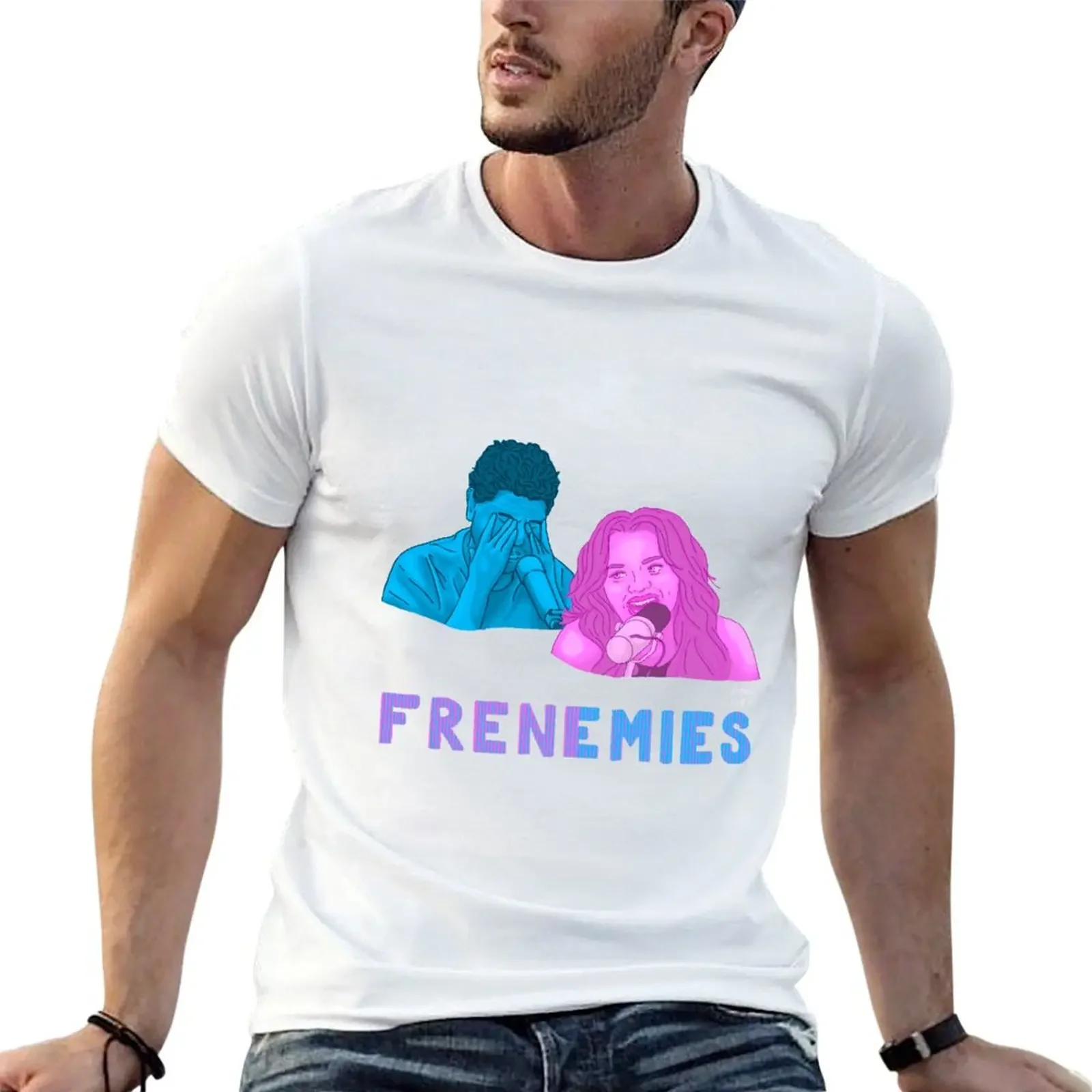 H3 Podcast - Frenemies T-Shirt custom t shirt shirts graphic tee plus size men clothing