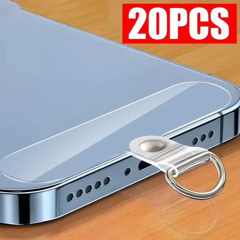 

1/5/10/20 шт. Прозрачные крепления-вкладыши для мобильных телефонов, предотвращающие потерю, сменные съемные зажимы для подвесного шнура для телефона