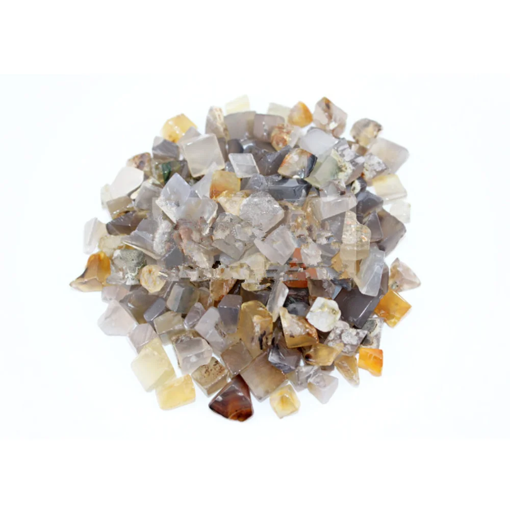 Agate Crushed Stone Agate Raw Material Polishing Abrasive Jewelry Grinding Tools