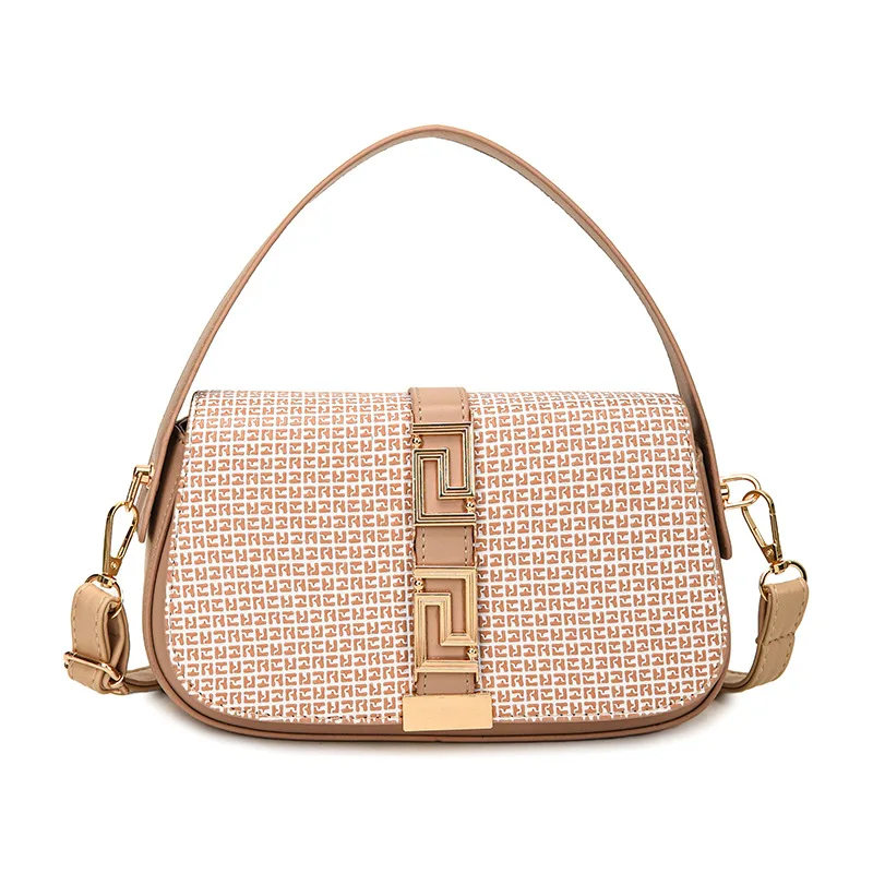 

Retro and Elegant Style！2025 Trendy Women's Saddle Bag - Pressing Mark, Niche Design, Retro, Shoulder/Handheld, Unique