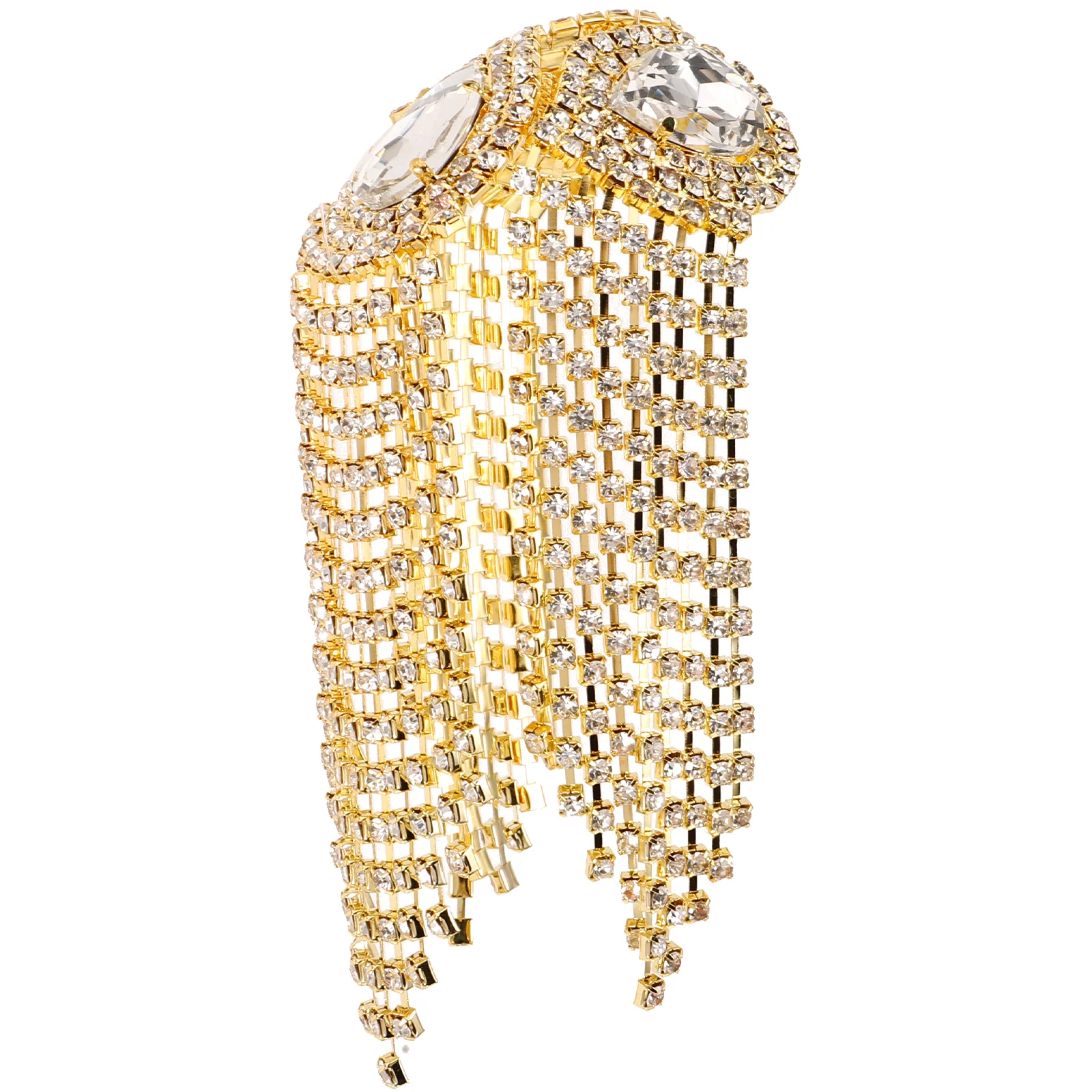 

Tassel Epaulets Supplies Decorative Patches Iron Metal Decorative Garment Patch Charm Sequin Garment Accessories Shoulder Badge