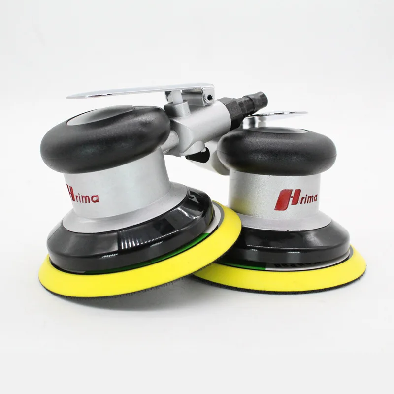 5 Inch Pneumatic Tool Polishing Machine Air Sander Polisher Tool Orbital Polishing Machine Sander Electric Woodworking Polisher