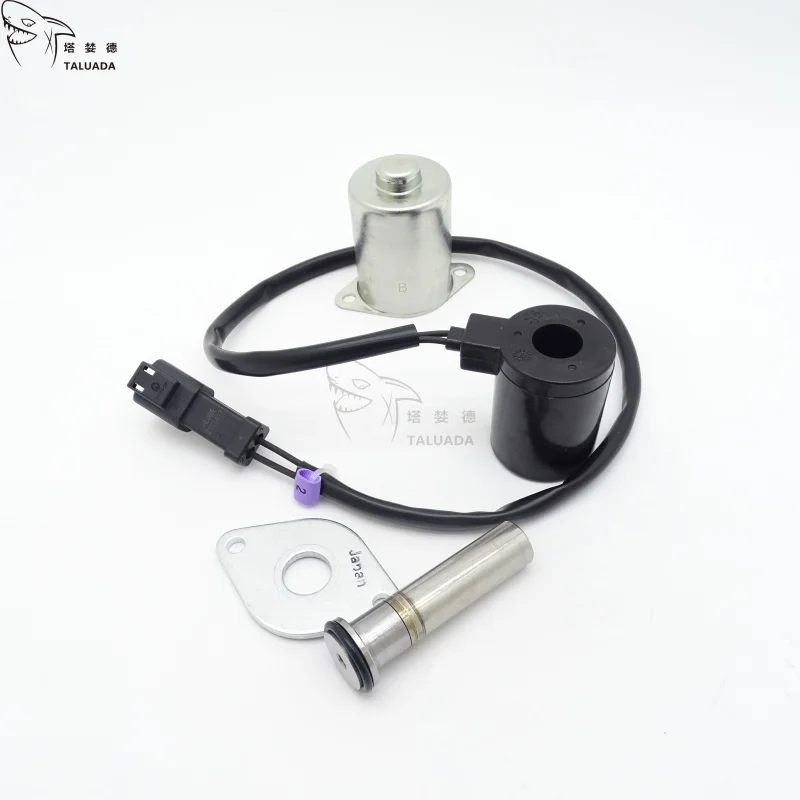 لصمام الملف اللولبي الدوار 20Y-60-32121 صمام الملف اللولبي PC200-7 PC120-5 PC200-5 PC200-6