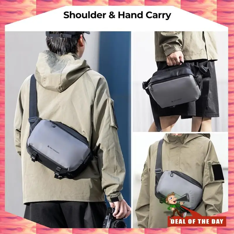 24-Hour Delivery Camera Bag Carrying Bag  10L Large Capacity Waterproof Shockproof With Flexible Divider For Iphone/Camera/Lens/