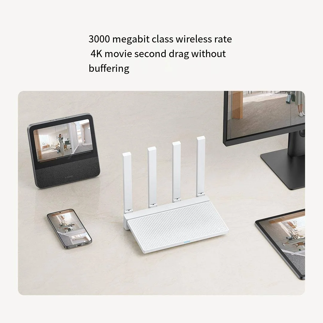 Xiaomi Redmi AX3000T 2.4G 5G Mesh Technology WiFi 6 Efficient Wall Penetration Children Online Protection WiFi Router Repeater