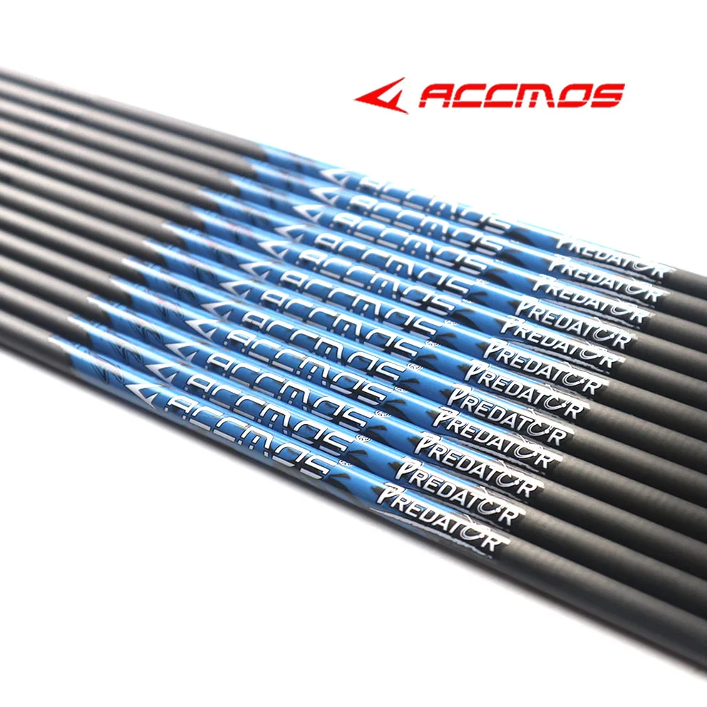 

12pcs ID4.2mm Spine 300/350/400/ 500 / 600 /700/800/900/1000 Pure Carbon Arrow Shaft Arrow Tube For Archery DIY