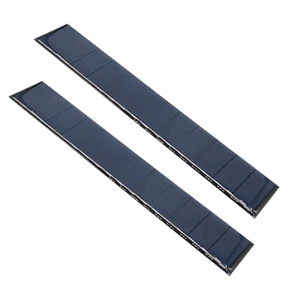 2Pcs 6V 300mA Small Solar Panel 1.8W Polysilicon Module For DIY Toys Charger Home Lighting Science Project Alternative Energy