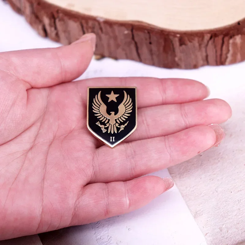 Spartan-II Program Logo Hard Enamel Pin Halo Alpha Game Badge Gamer Jewelry Gifts