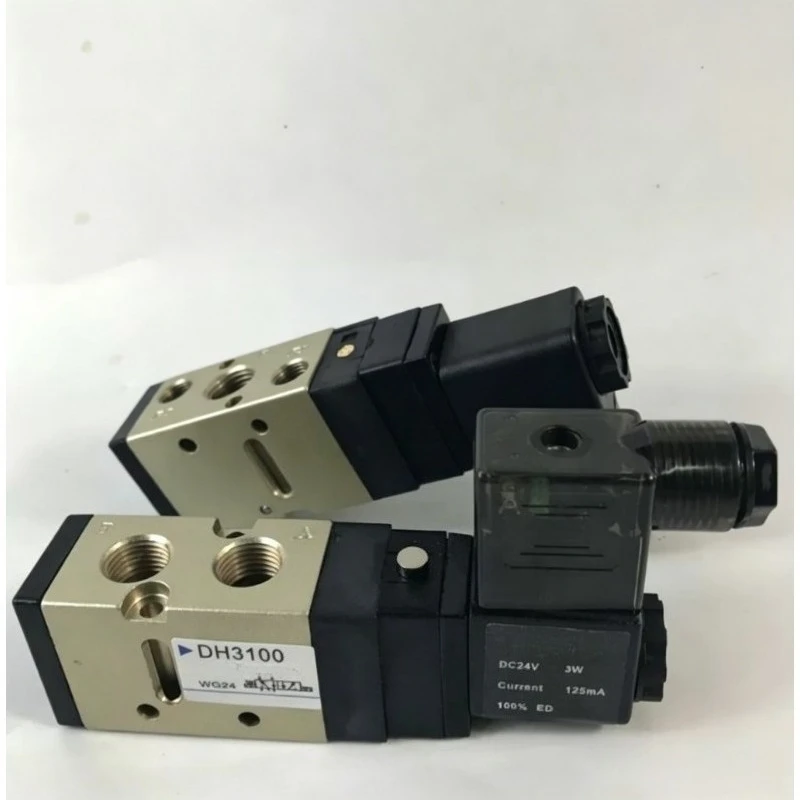 2 Position 5 Port Pneumatic Solenoid Valve Air Directional Control Valve
