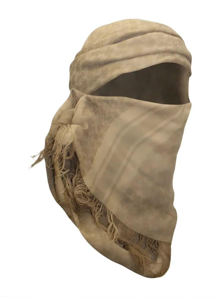 Hardcore American Made Antibacterial, Fireproof And Flame-retardant Scarf Tactical Quick Drying Breathable UPF Shawl Yarn