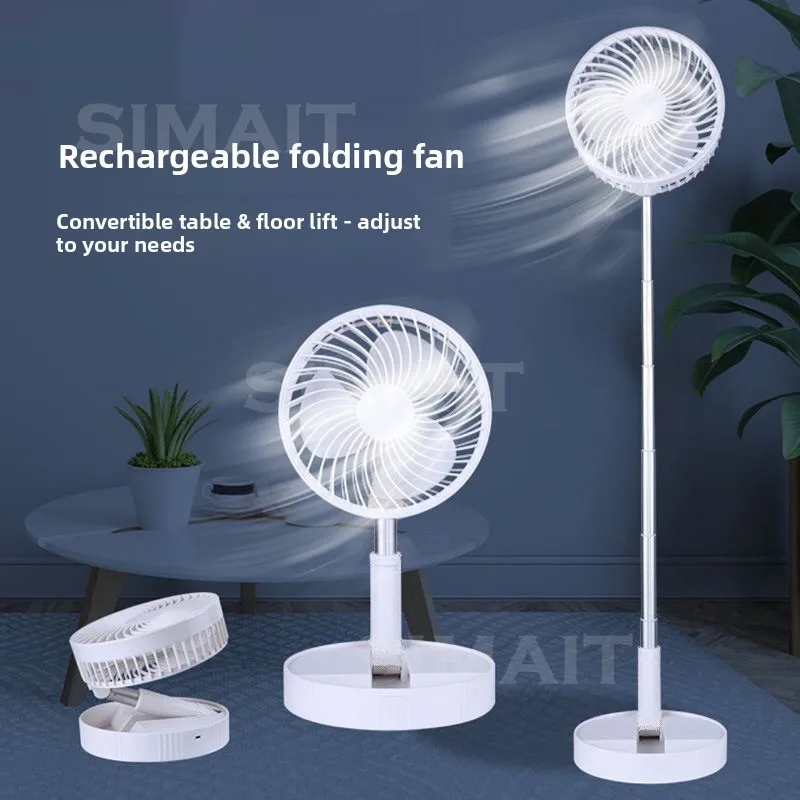 

Retractable Fan USB Charging Folding, Portable, Mini Electric Fan, Dormitory Outdoor Activities